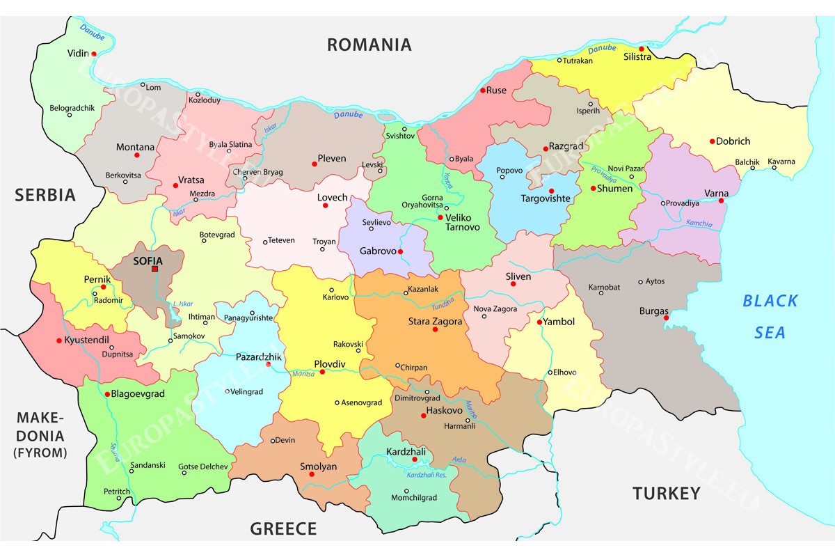 българия политическа карта 70% от регионите в България живеят 3 пъти по зле от тези е Европа  българия политическа карта
